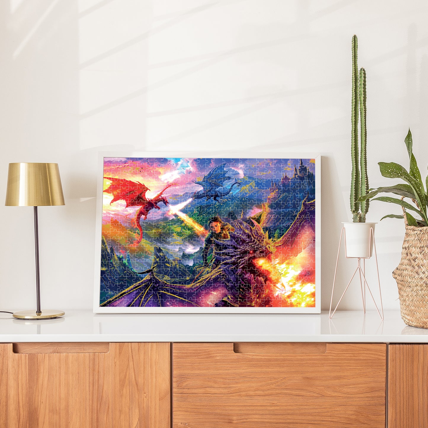 Mindbogglers Gold 500pc Dragon Riders Jigsaw | Jigsaw Puzzles for Adults & Kids Above 8 Years | Creative & Challenging | Stress Relief Puzzle Games for Focus and Memory, Gifts for Teenagers