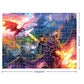 Mindbogglers Gold 500pc Dragon Riders Jigsaw | Jigsaw Puzzles for Adults & Kids Above 8 Years | Creative & Challenging | Stress Relief Puzzle Games for Focus and Memory, Gifts for Teenagers