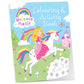 Unicorn Magic - Activity Fun Pack| Colouring, Stickers & Puzzles | Creative & Fun Activities for Kids| Resealable| Travel-friendly| Activity Book| Added Colour Pencils| 50+ Stickers| Perfect for Ages 3-5