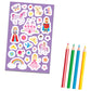 Unicorn Magic - Activity Fun Pack| Colouring, Stickers & Puzzles | Creative & Fun Activities for Kids| Resealable| Travel-friendly| Activity Book| Added Colour Pencils| 50+ Stickers| Perfect for Ages 3-5