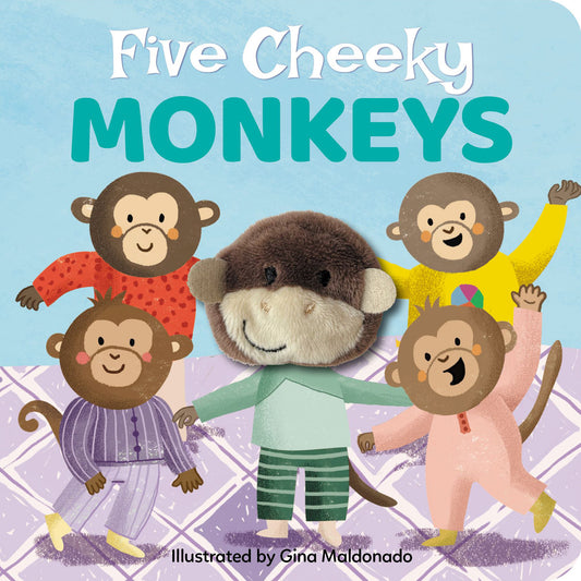 Finger Puppet Book - Cheeky Monkey Puppet as He Gets into Mischief [Board book] Parragon