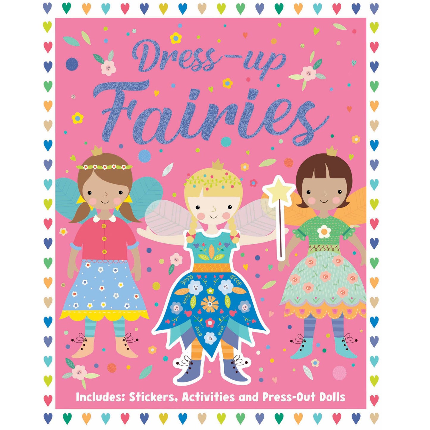Sticker Dress-Up Book - Fairies