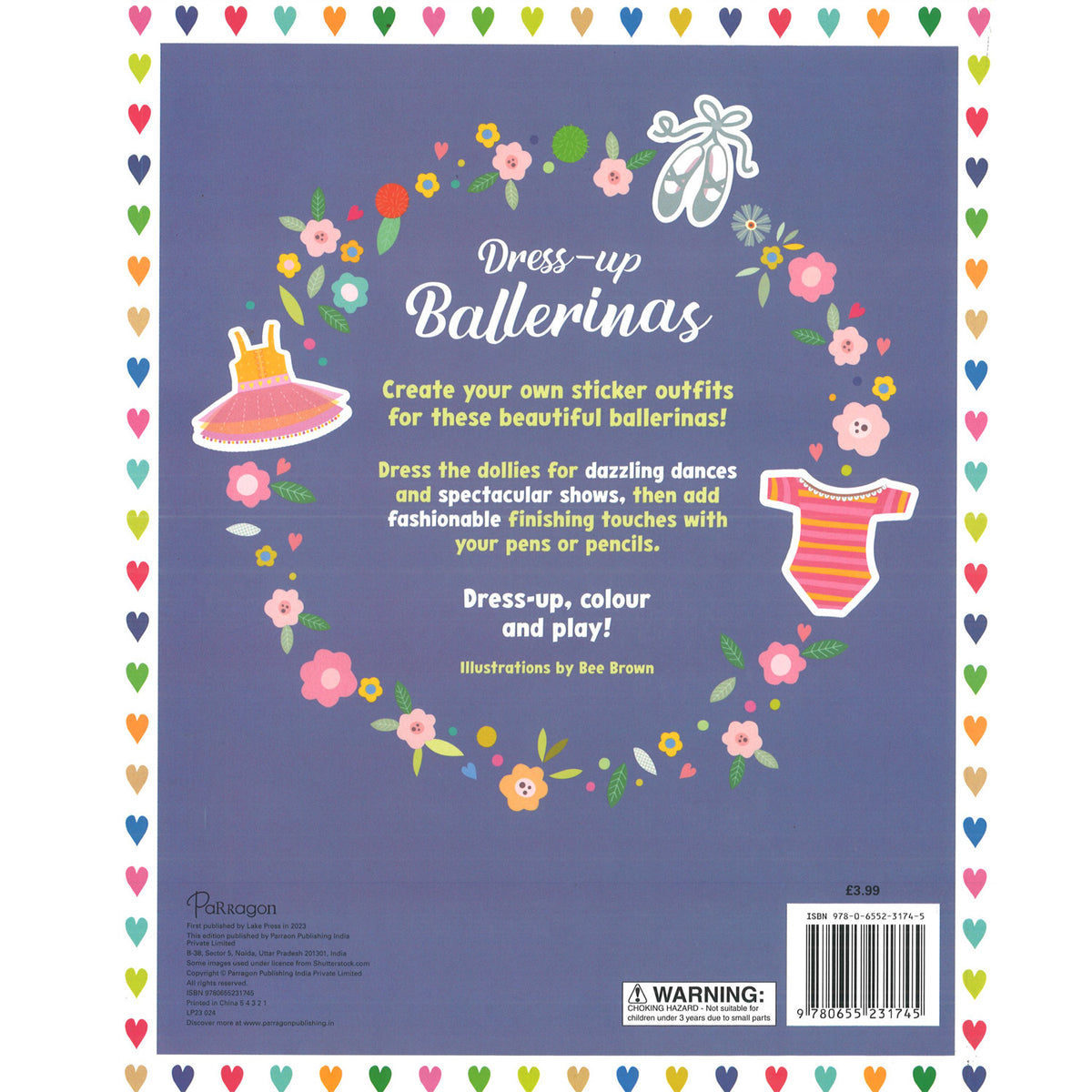 Sticker Dress Up Book Create Your Own Sticker Outfits for these Ballerinas [Paperback] Parragon
