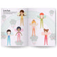 Sticker Dress-Up Book - Create Your Own Sticker Outfits for these Fluttering Fairies [Paperback]