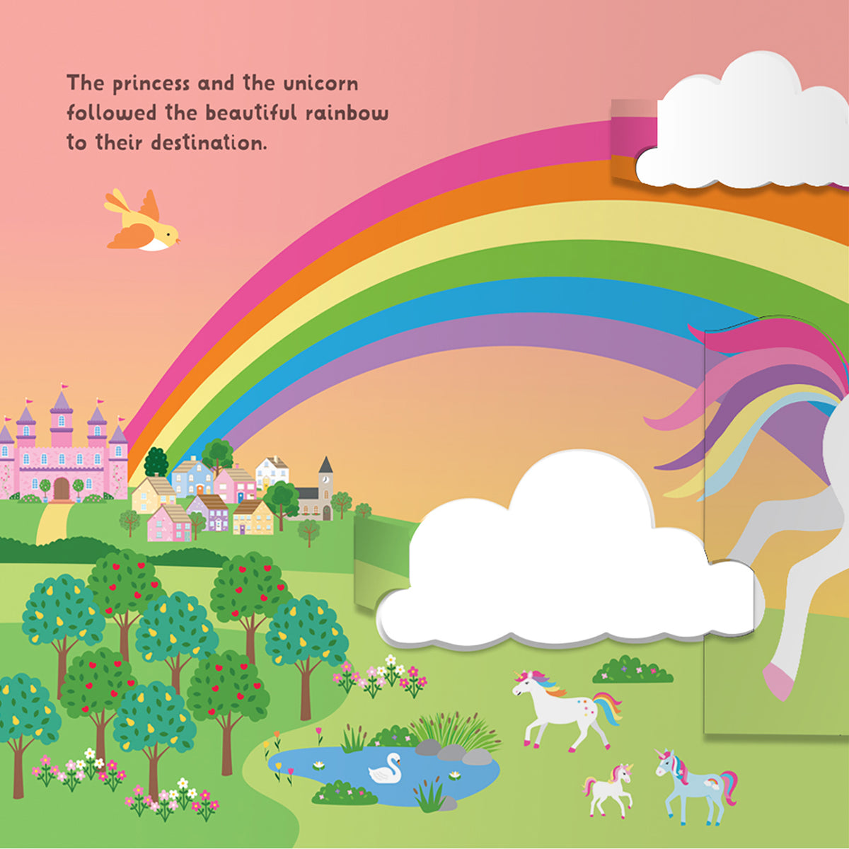 Unicorn Magic - Pop-Up Book: A Picnic in Spring [Hardcover] Parragon