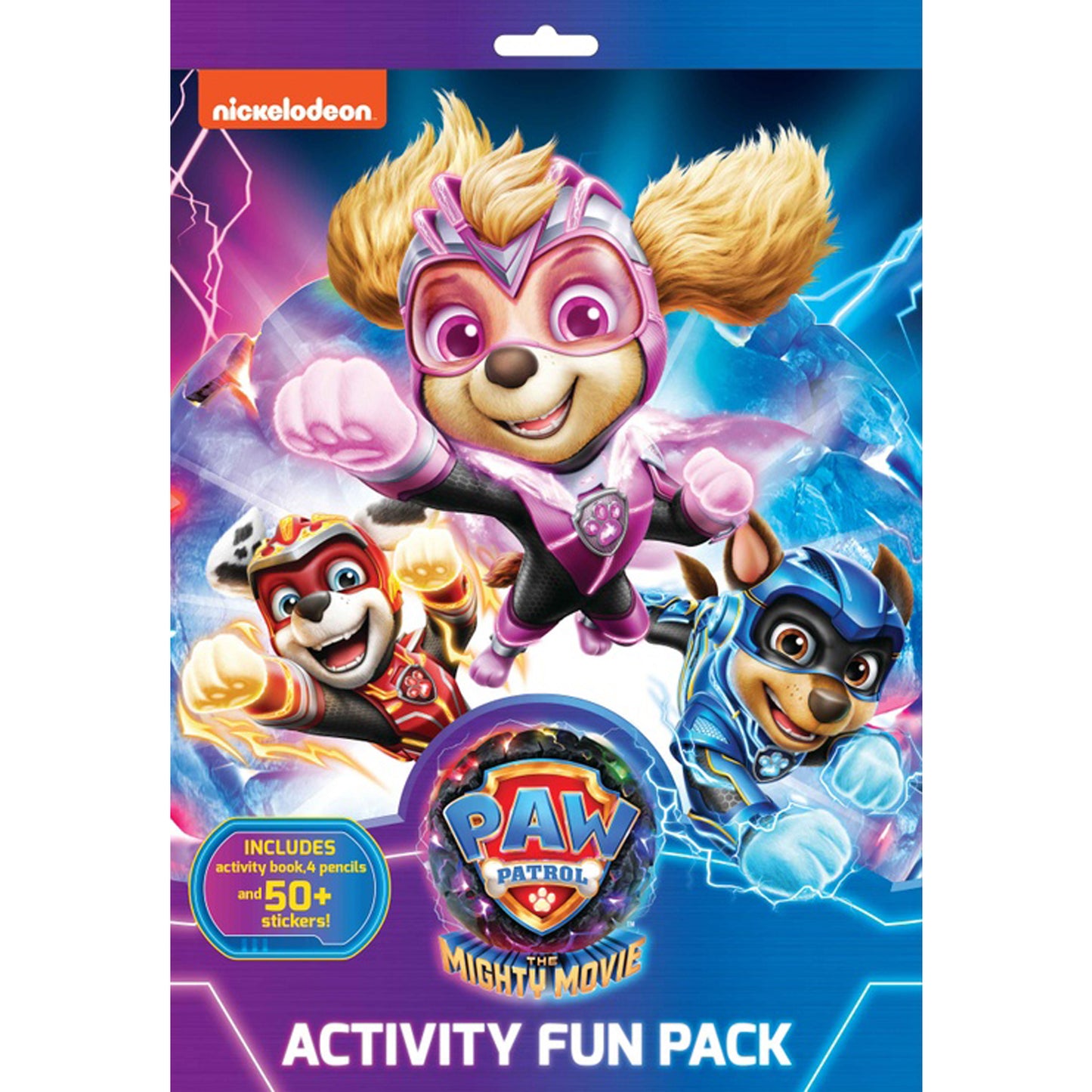 PAW Patrol The Mighty Movie- Activity Fun Pack | Children's books | Activity books | Nickelodeon books | Skye |Movie Storybook Parragon