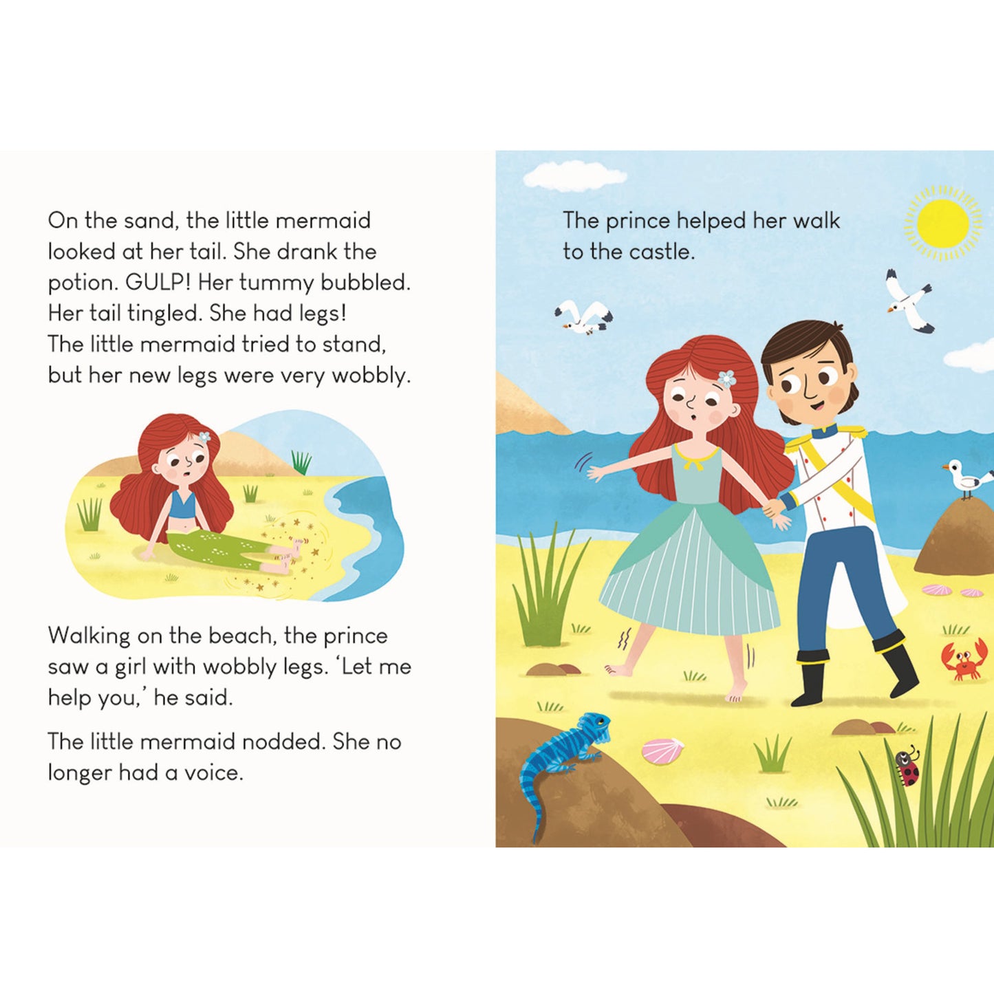 Little Readers - The Little Mermaid | Fairy tales for kids | Storybooks | Princess Stories for girls