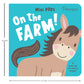 Mini Pops‐ On the Farm (Pop-up book) | For Kids 1 to 3 Year's Old
