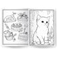 1000 Stickers & Colour: Sweets and Treats | Fun Sticker & Coloring Book for Kids | Cute Animals, Desserts & Treats | 64 Pages of Creative Activity with Holographic Cover| For Age 4-6