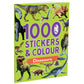 1000 Stickers & Colour: Dinosaurs | Fun Sticker & Coloring Book for Kids | Prehistoric Adventure with T-Rex, Triceratops & More | 64 Pages of Activities| For Age 4-6