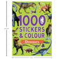1000 Stickers & Colour: Dinosaurs | Fun Sticker & Coloring Book for Kids | Prehistoric Adventure with T-Rex, Triceratops & More | 64 Pages of Activities| For Age 4-6