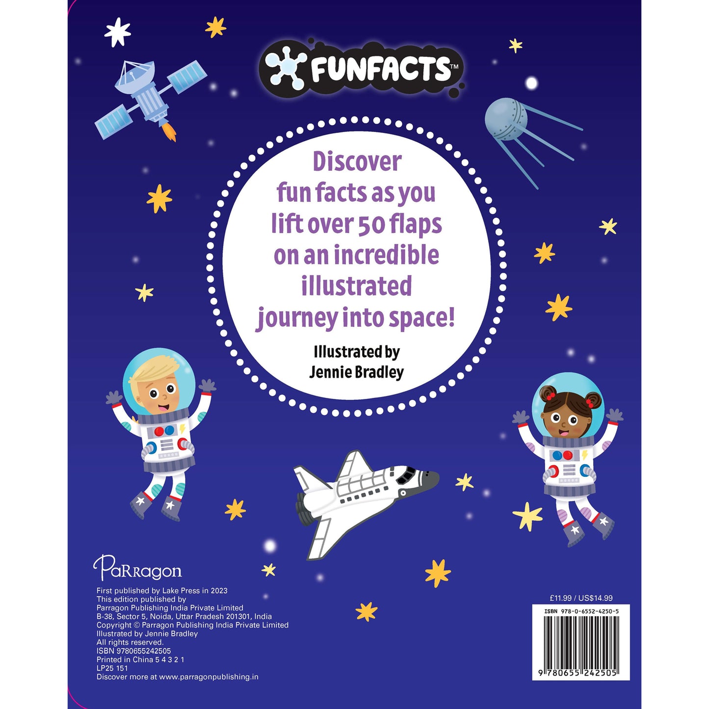 FunFacts - Lift the Flap Board Book - Explore the Solar System Educational Board Book | Early Learning | Solar System Book for Kids |Lift-the-flap ... Book for Children | Space facts for Kids