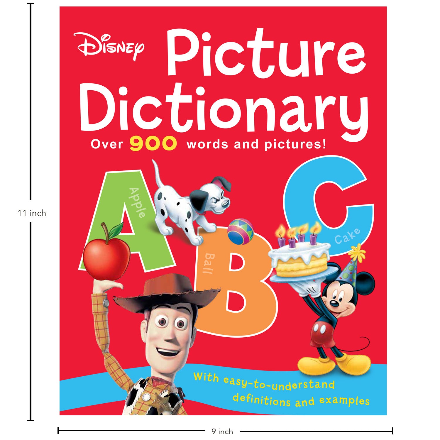 Disney - 【新品】ディズニー 2019版 My Big Book Of Words Buy Disney Learning My Big Book of Words Book Online at Low
