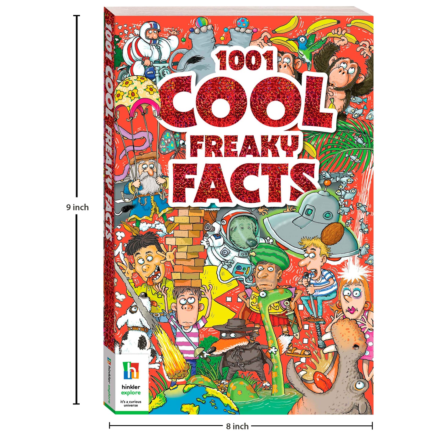 1001 Cool Freaky Facts | Reference Book | Learn with Activities | For 8 to 12 Year Kids