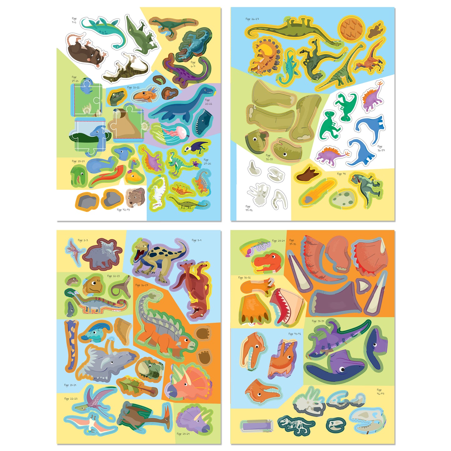 Know and Glow Dinosaurs Sticker Activities | Sticker Activity Book | Glow Sticker Book | Fun Facts and Stickers | Activity Book | 6-8 Years