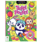 Kaleidoscope Sticker Colouring Tutti Frutti | Colouring Book with Scented Stickers | For 6 to 12 Year Kids