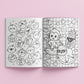 Kaleidoscope Sticker Colouring Tutti Frutti | Colouring Book with Scented Stickers | For 6 to 12 Year Kids