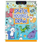 Kaleidoscope Sketch Doodle Draw! Animals| Colouring Activity Book | Doodling Art | Kawaii Art | Drawing Activity | 8-12 Years