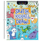 Kaleidoscope Sketch Doodle Draw! Animals| Colouring Activity Book | Doodling Art | Kawaii Art | Drawing Activity | 8-12 Years