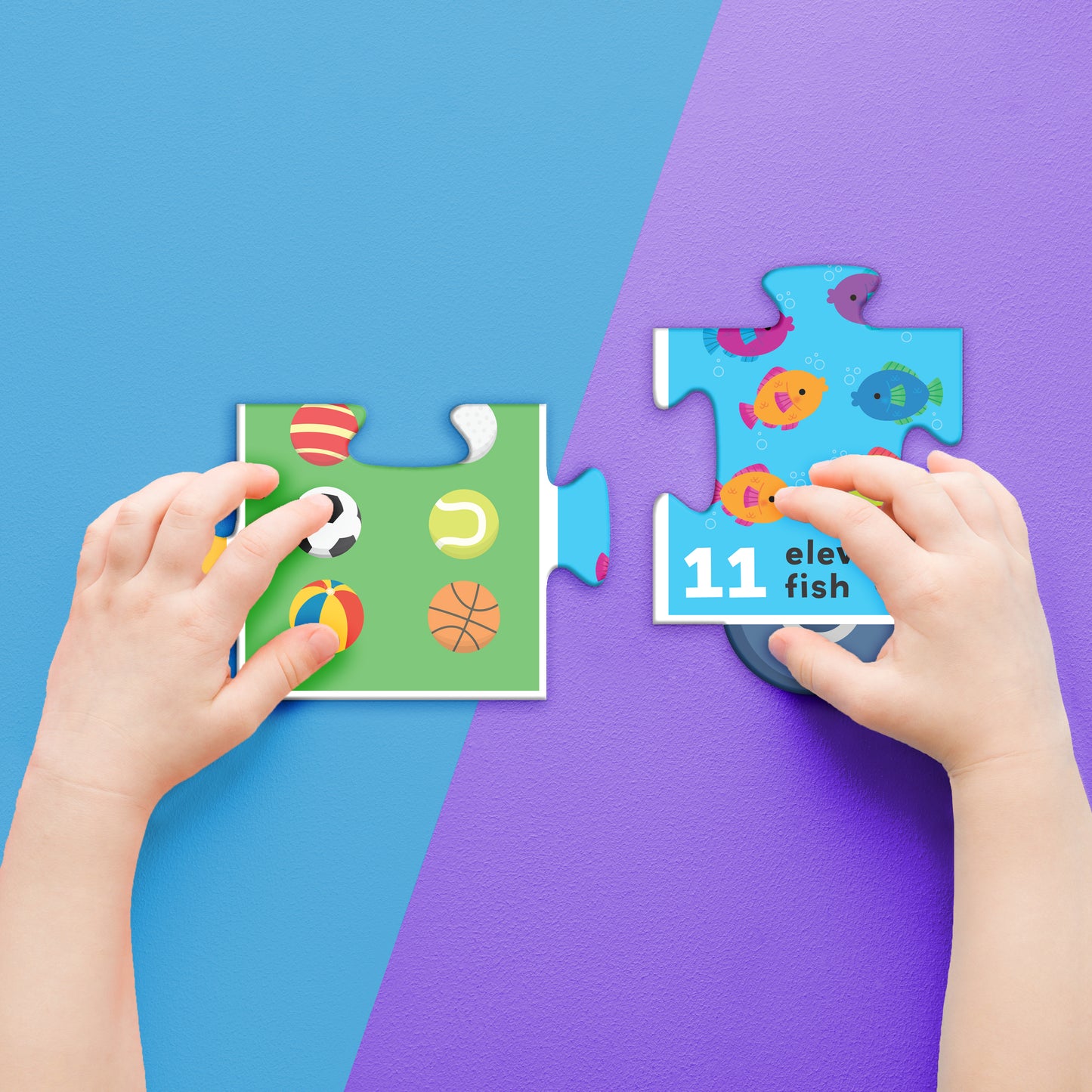 Building Blocks Puzzle Train First Numbers | Jigsaw Set | Learning with Fun for Toddlers