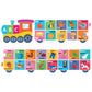 Building Blocks Puzzle Train First Alphabet | Jigsaw Set | Learning with Fun for Toddlers