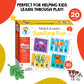 Building Blocks Match & Learn Spelling Fun | Jigsaw Set | Learning with Fun for Toddlers