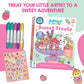 Jr Kaleidoscope Colouring Kit Sweet Treats | Gifting Kit | Stickers and Pastel Marker | Return Gift