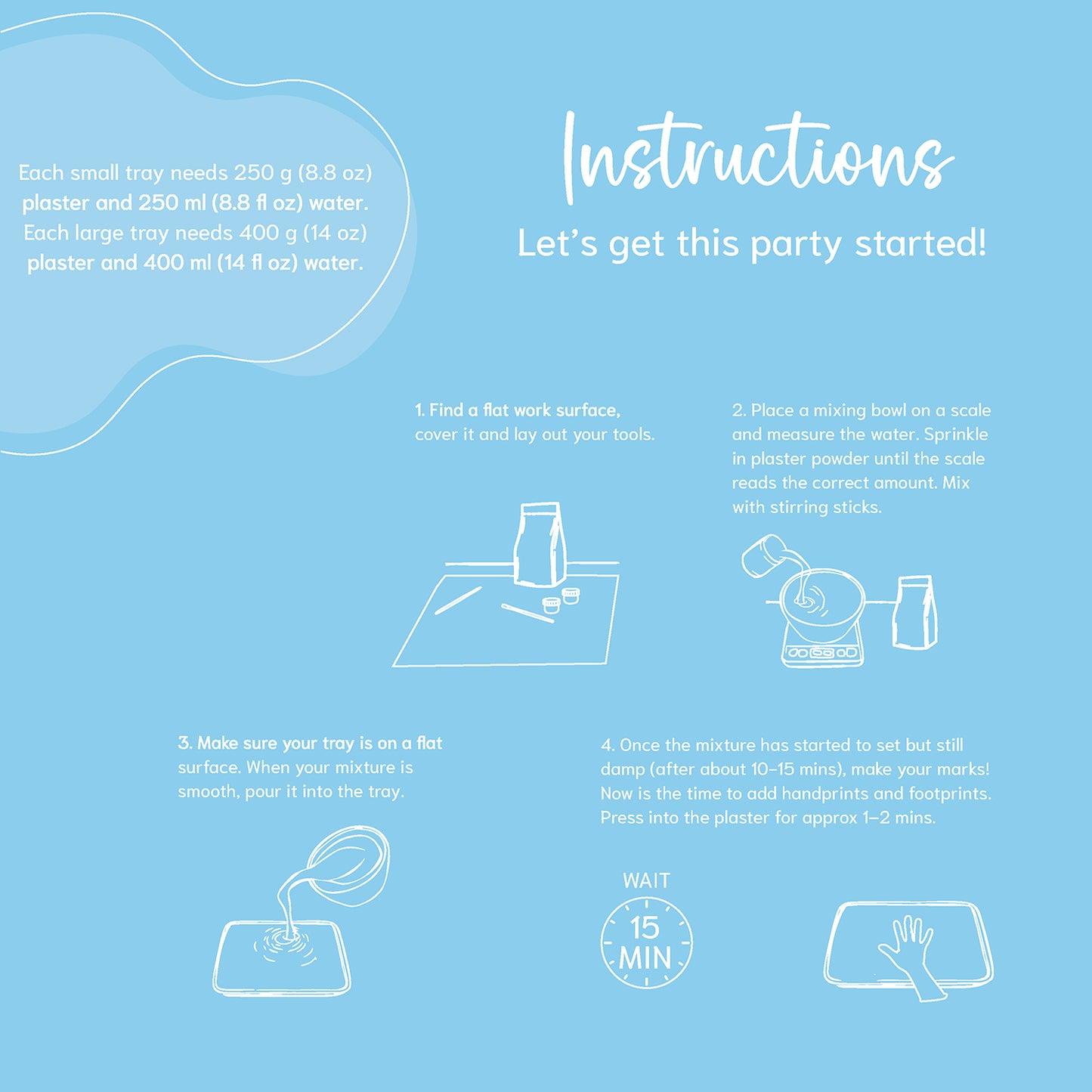 Craft Maker Arty Party Keepsakes Kit | DIY Keepsake Making Kit | Craft Kit for Kids | Creative craft kit for birthdays | Keepsake kit for kids and adults