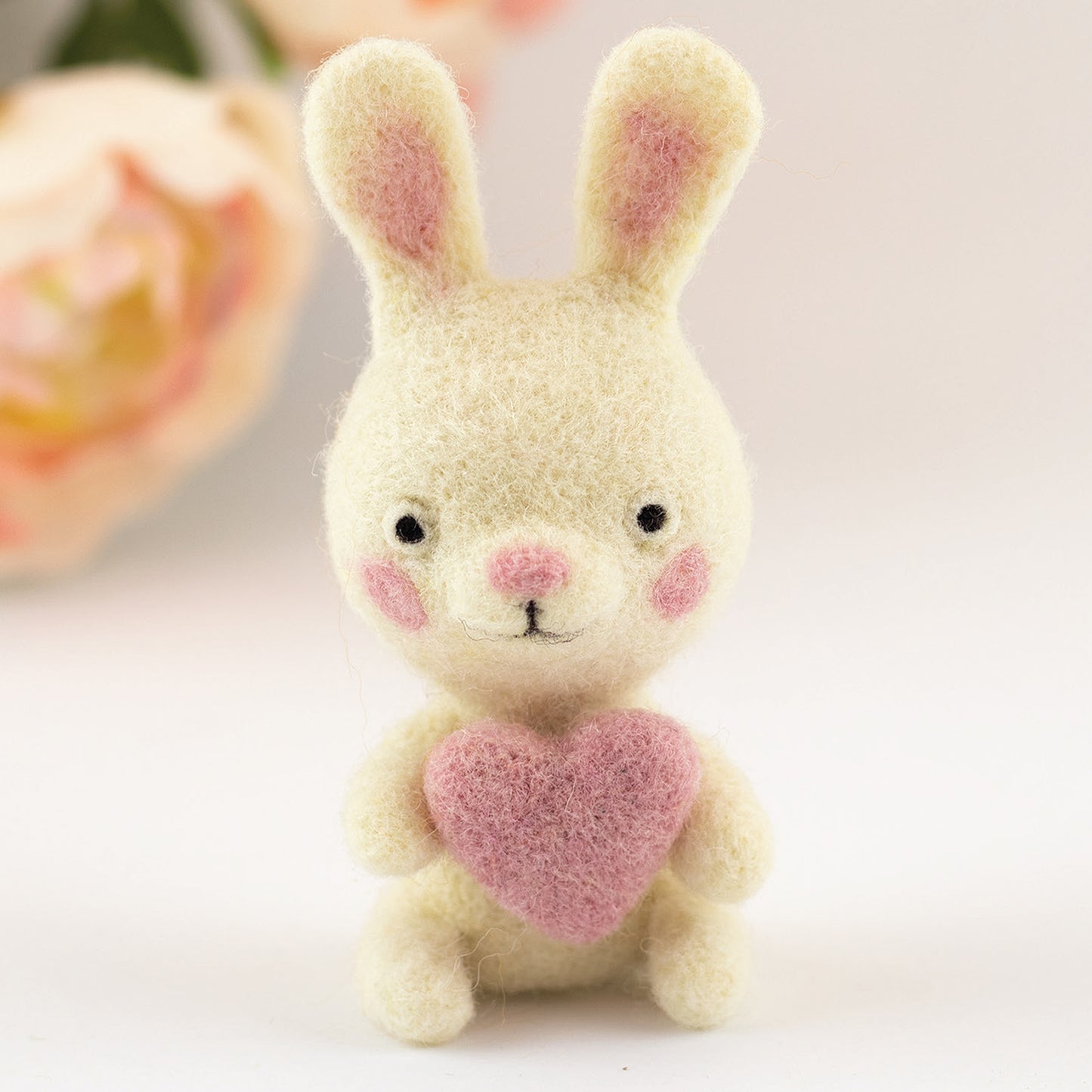 Craft Maker Too Cute Felted Friends Kit | DIY Crochet Animals Kit | Make Your Own Plush Toys | Crochet Kit for Beginners | Animal Crochet Kit for Kids