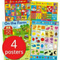 First Time Learning: My First Wall Chart Pack Age 3+