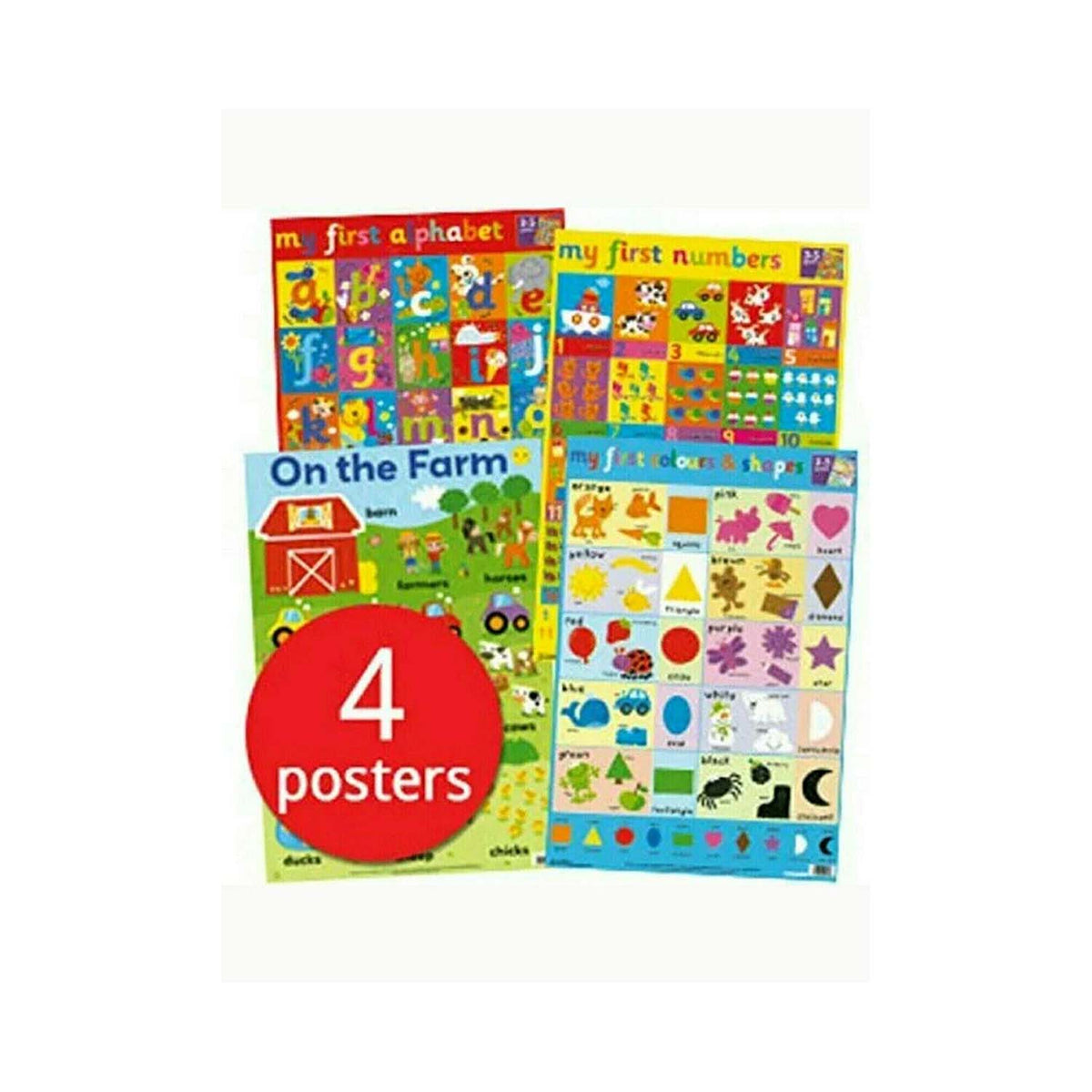 First Time Learning: My First Wall Chart Pack Age 3+