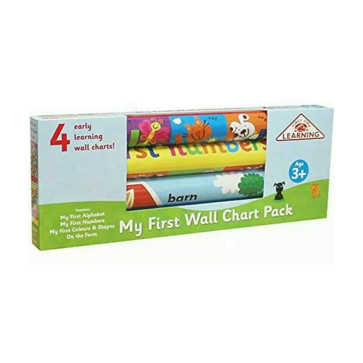 First Time Learning: My First Wall Chart Pack Age 3+