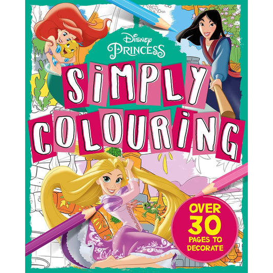 Disney Princess: Simply Colouring Walt Disney
