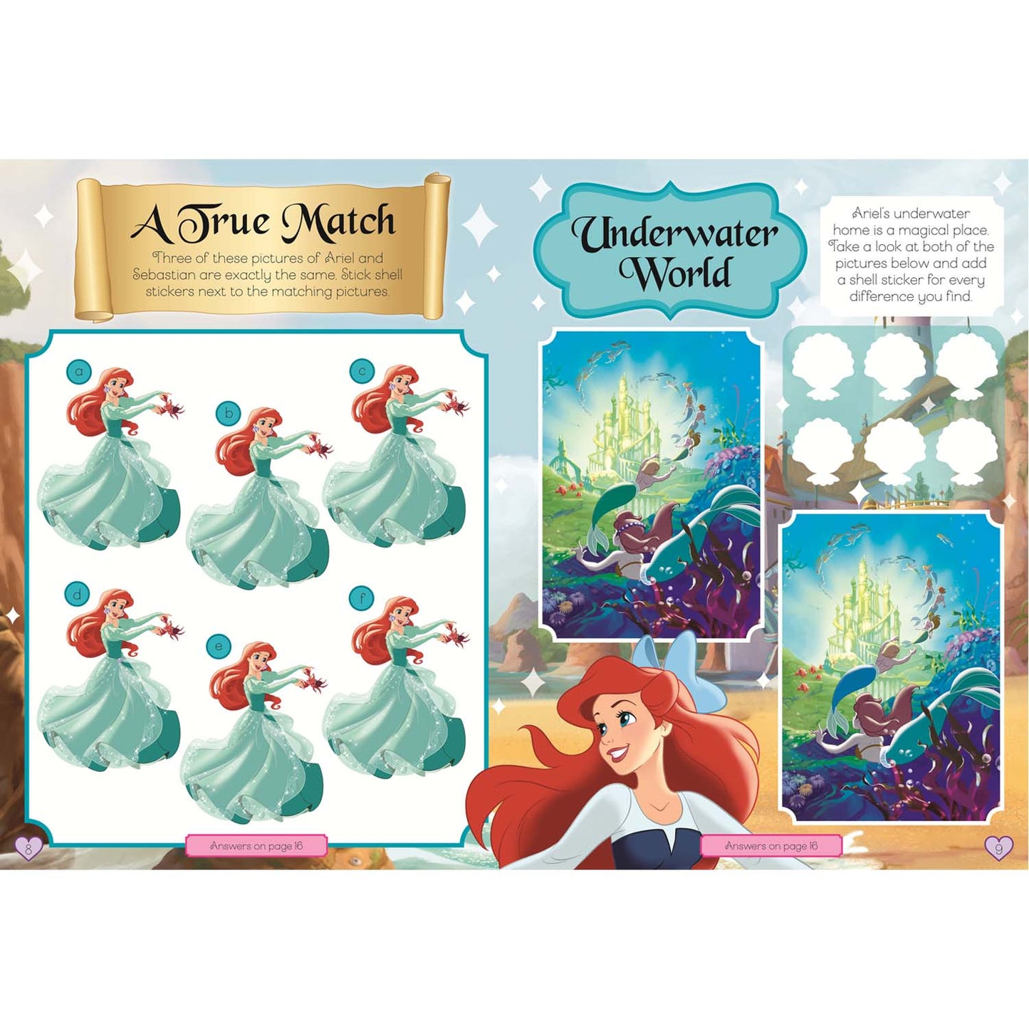 Disney Princess: Sticker Play Enchanting Activities Walt Disney