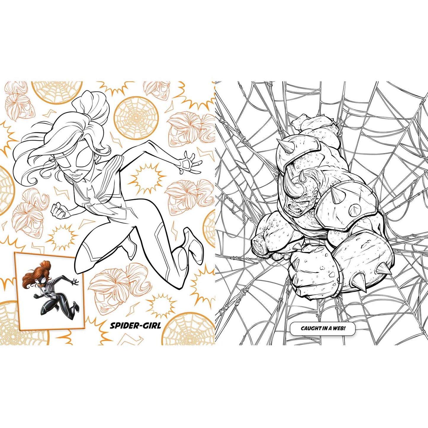 Marvel Spider-Man: 3-in-1 Colouring