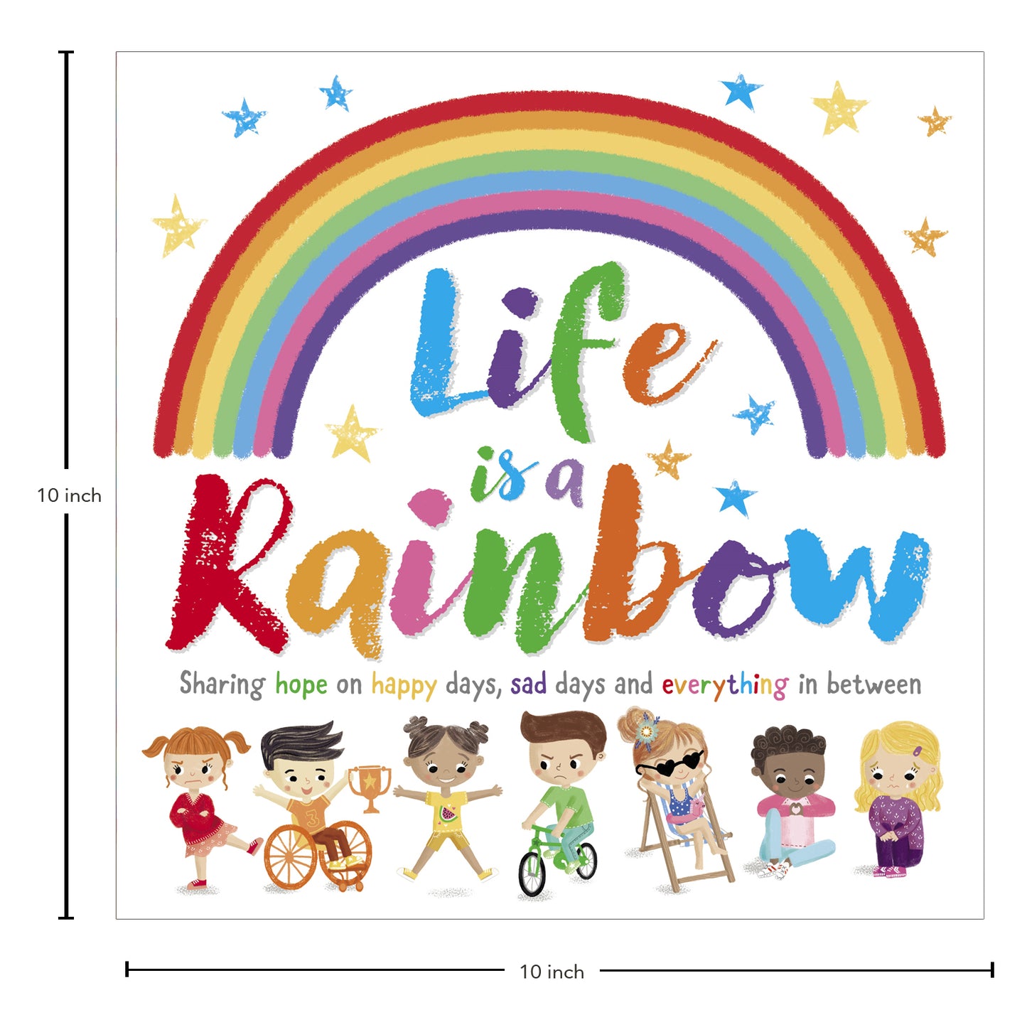 Life is a Rainbow | A Heartwarming Picture Book on Emotions & Colors | Illustrated Storybook|Teaches Kids Emotional Awareness & Self-Expression| Age 4-6