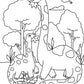 Dino Colouring