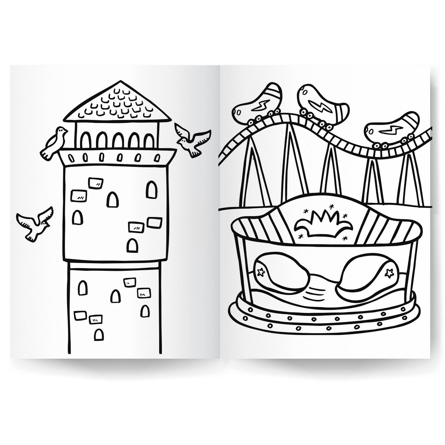 My Big Yellow Book of Colouring| My Big Blue Book of Colouring | Colouring Book | Colouring Book for Kids | Creative Activities | Fine Motor Skills | Preschool Learning | Drawing Fun