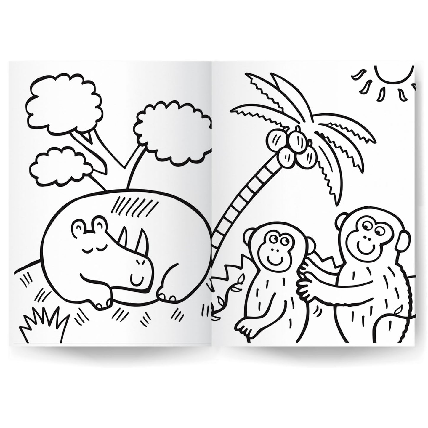 My Big Yellow Book of Colouring| My Big Blue Book of Colouring | Colouring Book | Colouring Book for Kids | Creative Activities | Fine Motor Skills | Preschool Learning | Drawing Fun