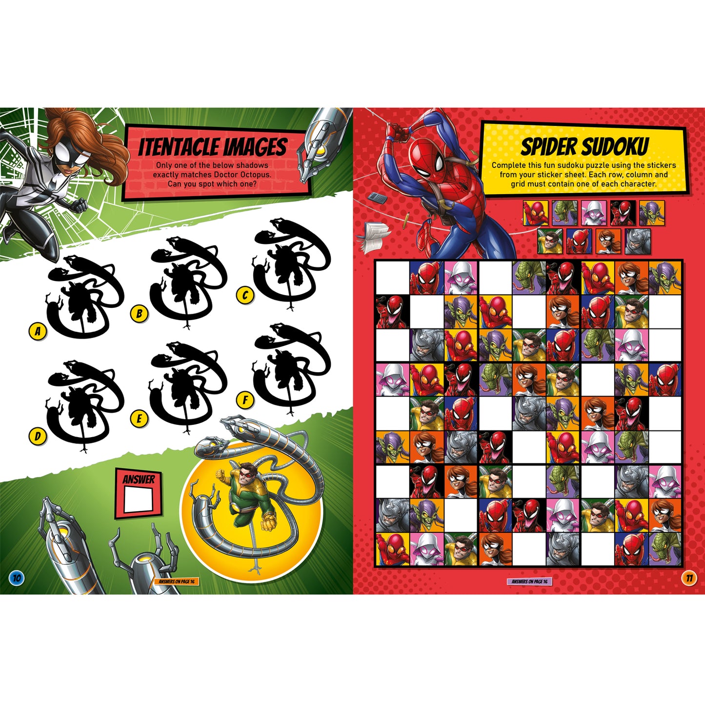 Marvel Spider-Man: Sticker Play Spidey Activities