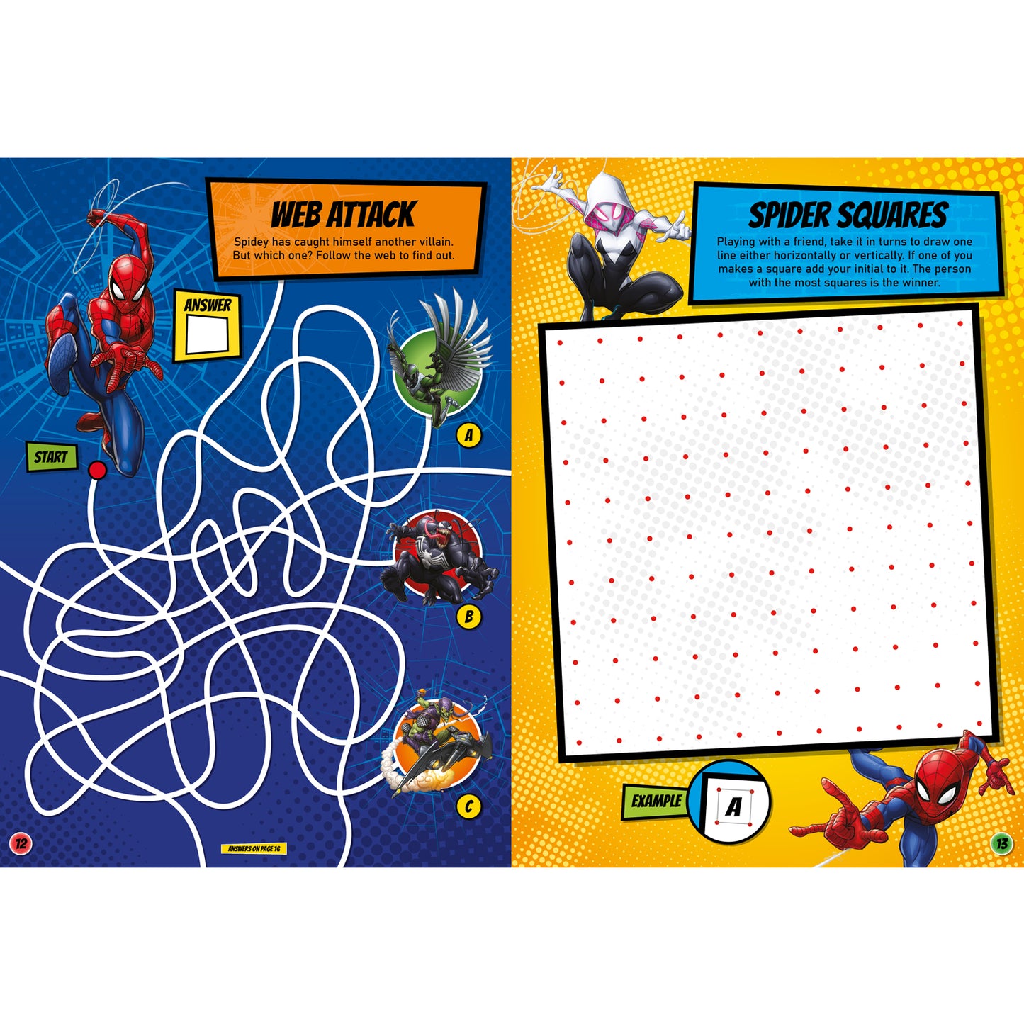 Marvel Spider-Man: Sticker Play Spidey Activities