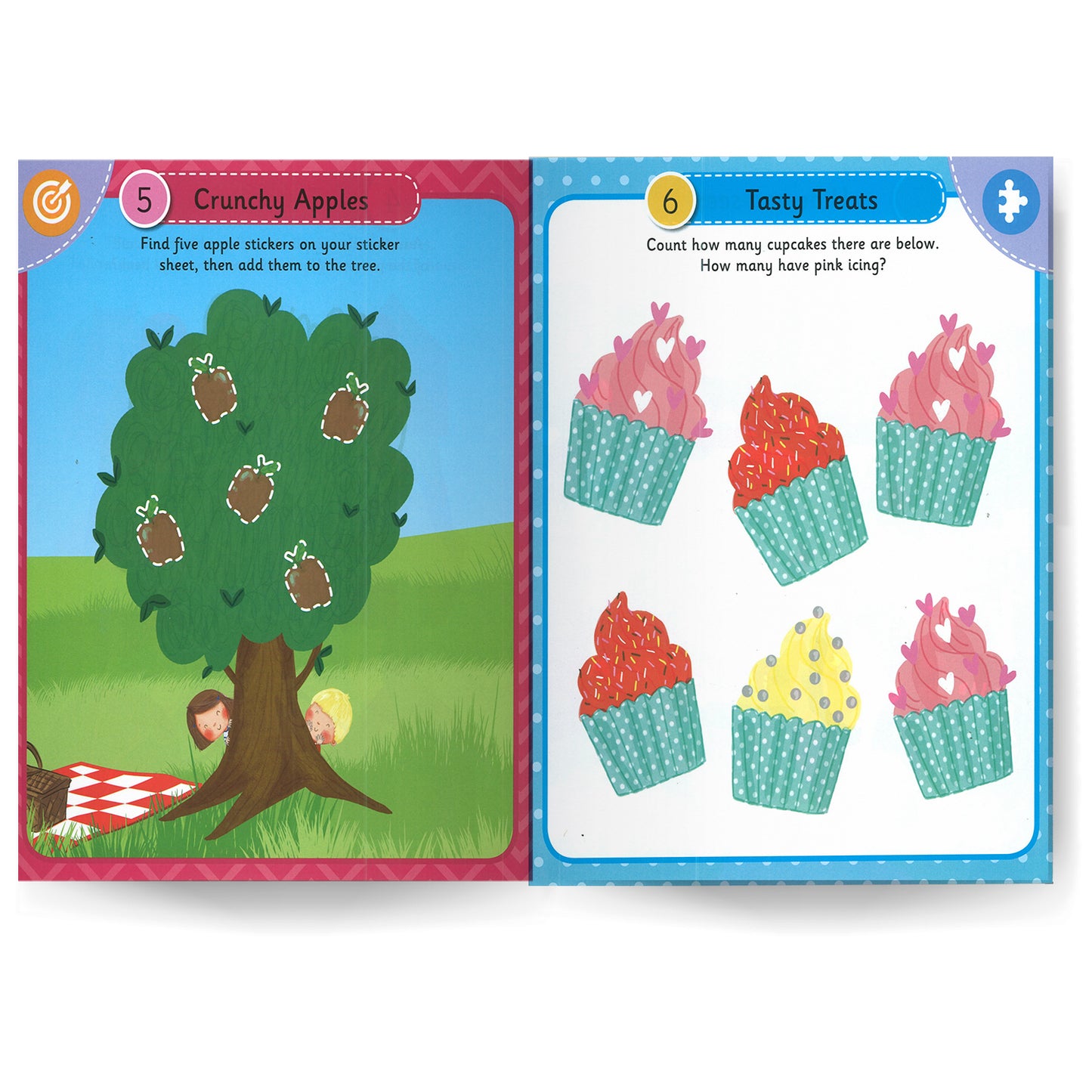 Preschool 123 Sticker Book | Fun Early Learning Activity Book for Kids | Numbers, Counting & Sticker Play | Interactive Educational Book for Ages 0-3