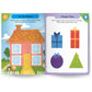 Preschool Shapes Sticker Book | Fun Early Learning Activity Book for Kids | Shape Recognition, Matching & Sticker Play | Interactive Educational Book for Ages 0-3|