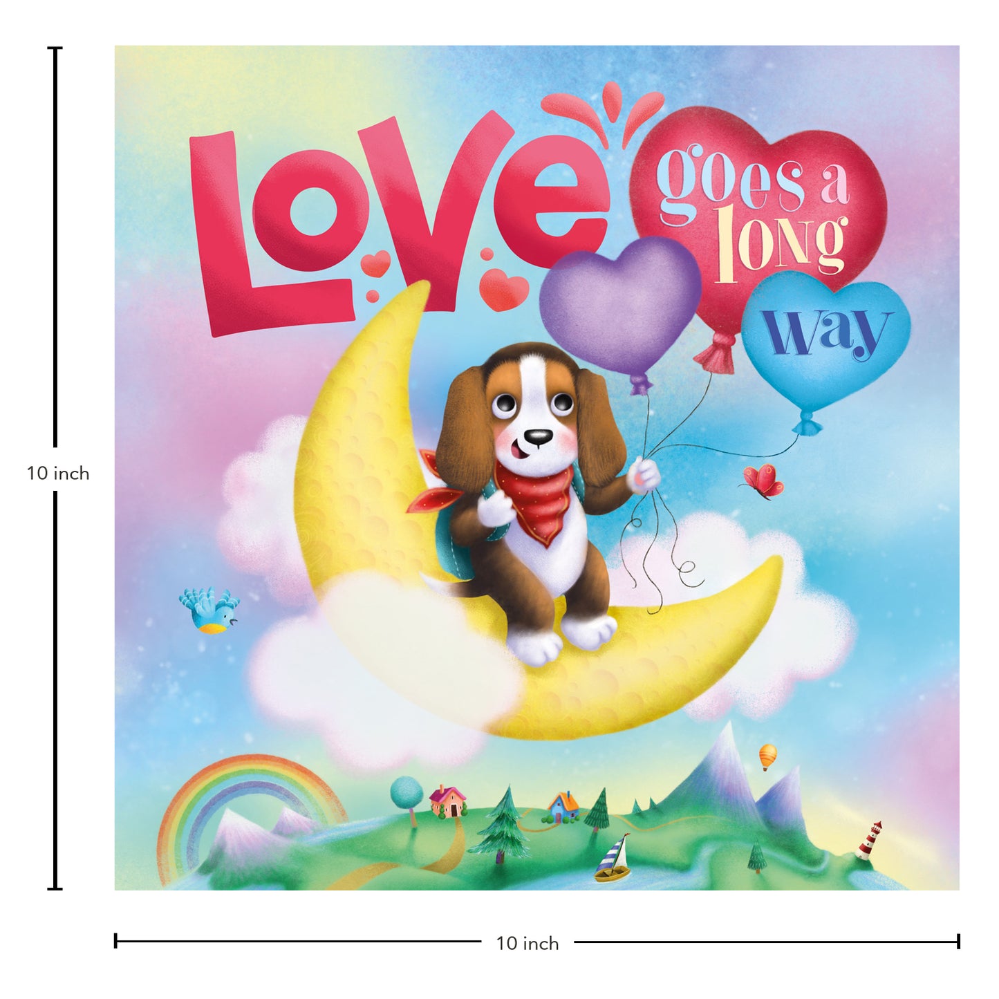 Picture Flats: Love Goes A Long Way| Heartwarming Picture Book for Kids |Perfect for Bedtime & Storytime| Perfect for Gifting| Age 4-6