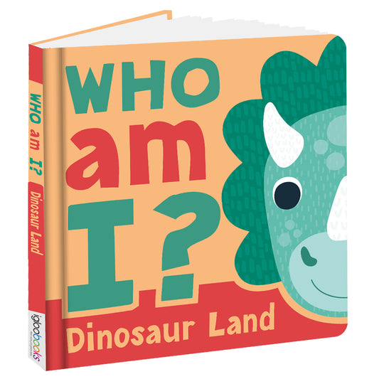Who Am I? Dinosaur Land | A Fun Lift-the-Flap Book for Toddlers to Discover Dinosaurs| | Fun Interactive Dinosaur Guessing Book | Book for Kids Ages 0-3