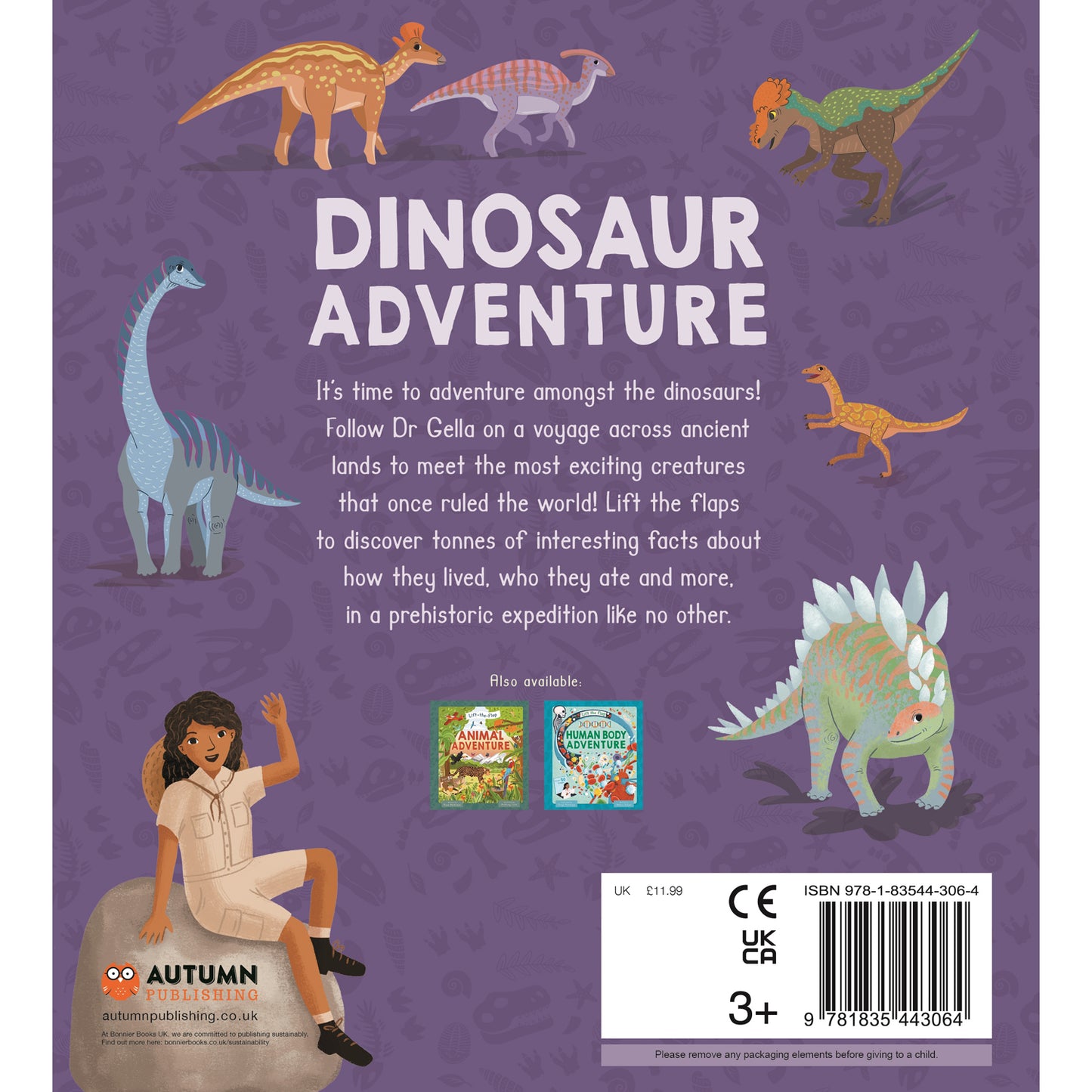 Lift-the-Flap Adventure Hunt: Dinosaur Adventure | Interactive Prehistoric Exploration Book for Kids | Discover Dinosaurs, Fun Facts & Fossils | Book for Ages 6-8