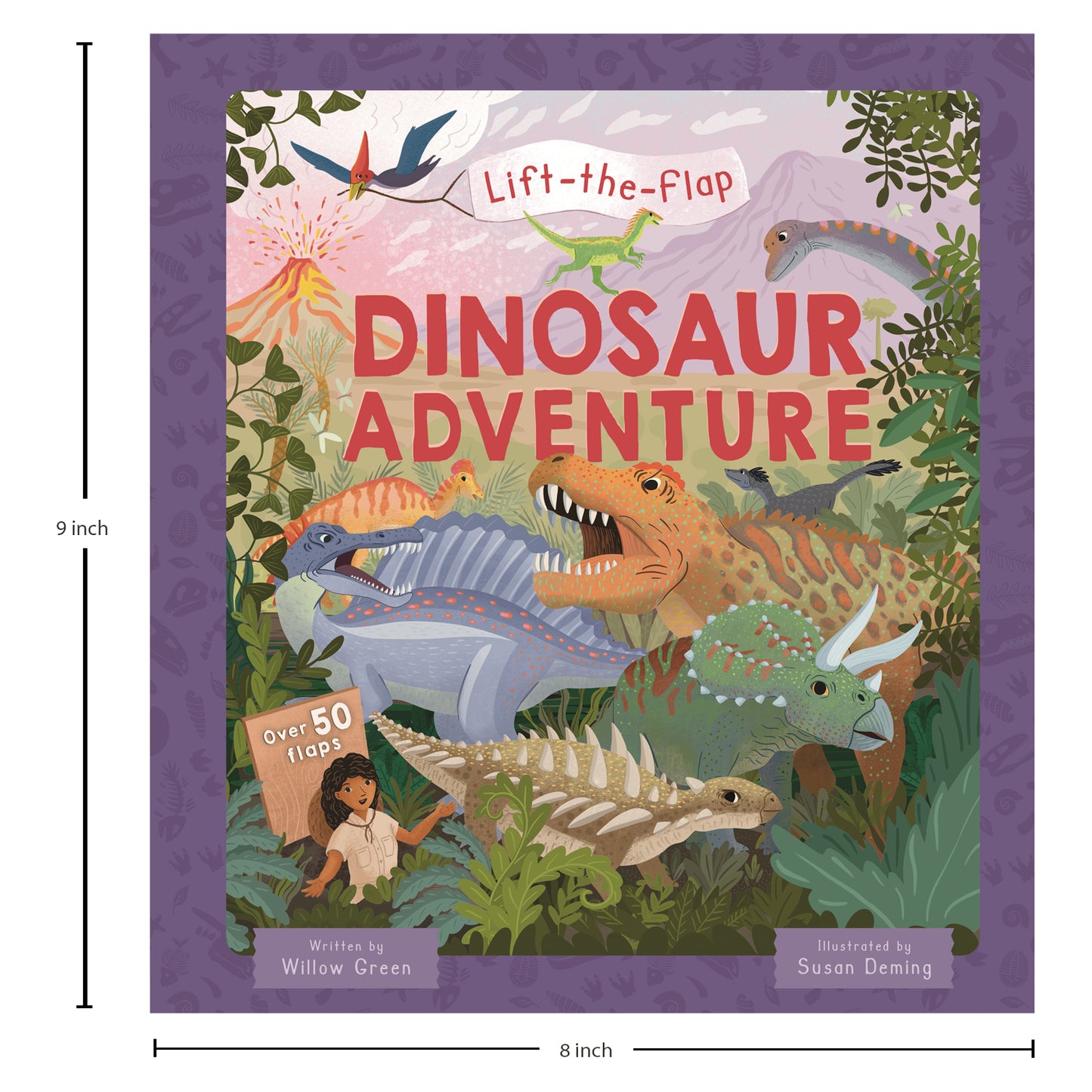 Lift-the-Flap Adventure Hunt: Dinosaur Adventure | Interactive Prehistoric Exploration Book for Kids | Discover Dinosaurs, Fun Facts & Fossils | Book for Ages 6-8