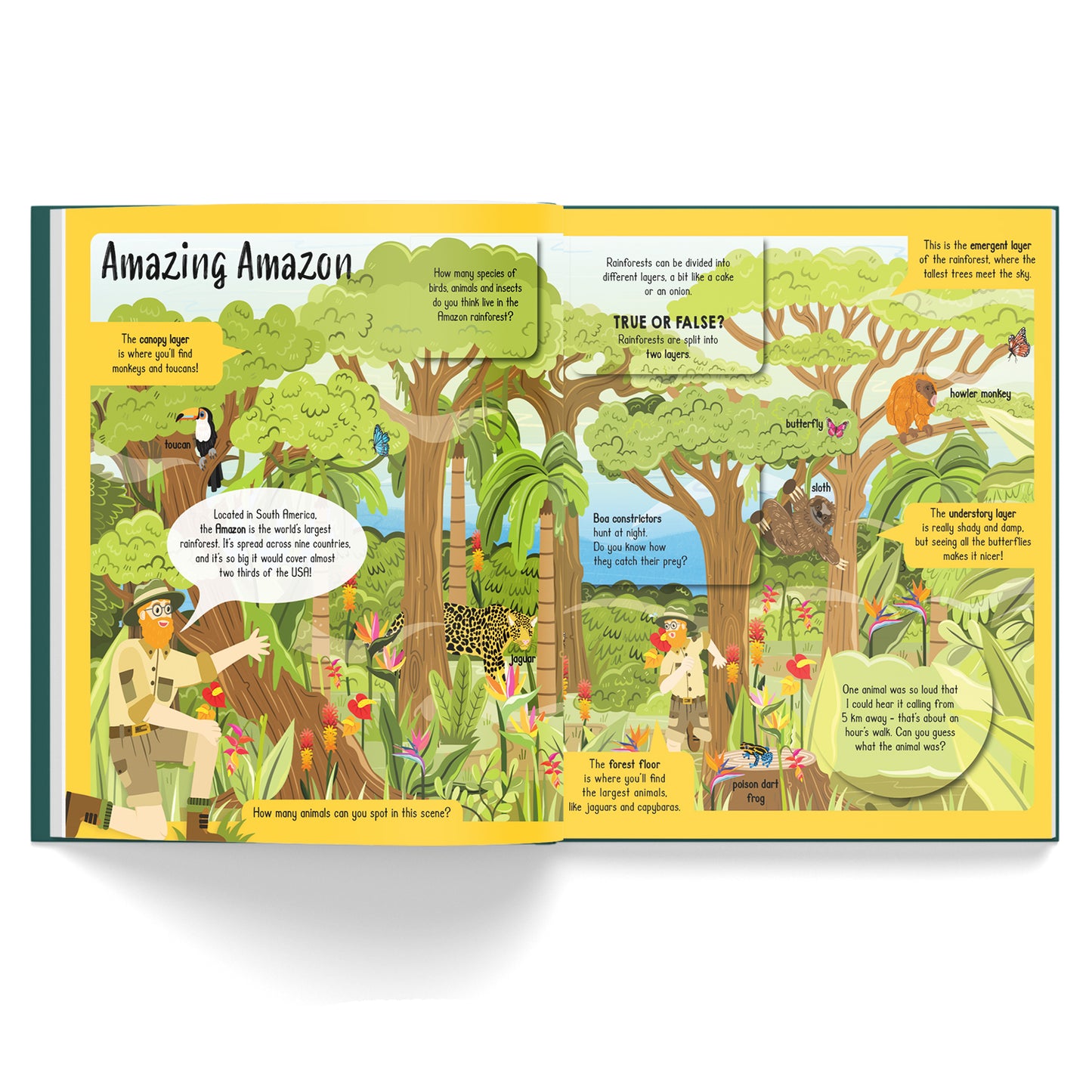 Lift-the-Flap Adventure Hunt: Animal Adventure | Interactive Exploration Book for Kids | Discover Wildlife, Fun Facts & Habitats | Educational Book for Ages 6-8
