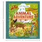 Lift-the-Flap Adventure Hunt: Animal Adventure | Interactive Exploration Book for Kids | Discover Wildlife, Fun Facts & Habitats | Educational Book for Ages 6-8
