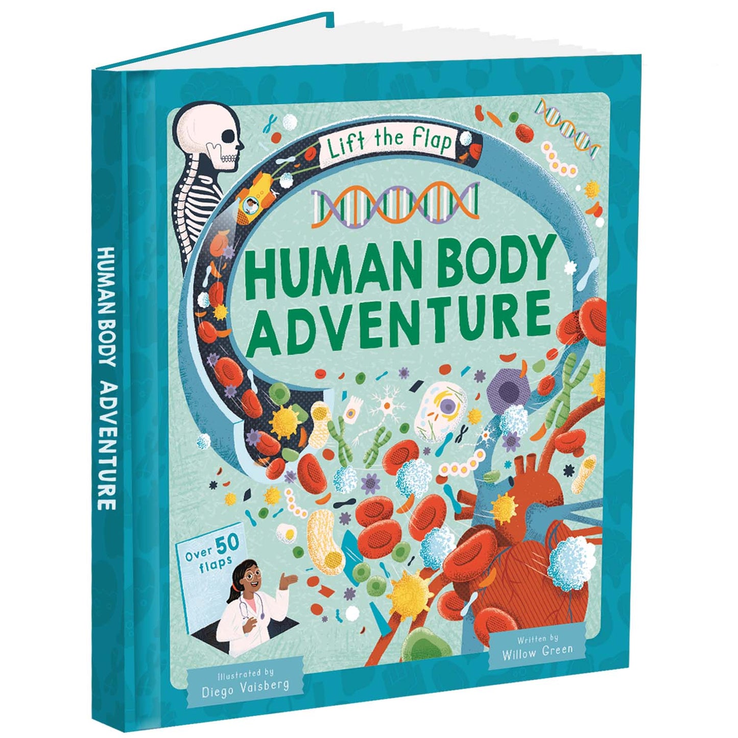 Lift-the-Flap Adventure Hunt: Human Body Adventure | Interactive Anatomy Book for Kids | Explore How the Body Works with Fun Facts & Flaps | Book for Ages 6-8